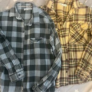 Zara Youth Flannel Shirts